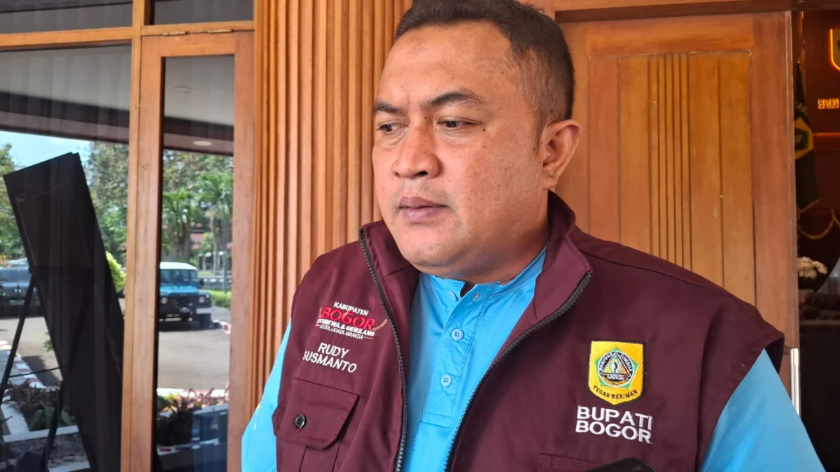 Dukung Program Gubernur Jabar, Pemkab Bogor Siapkan Barak Militer untuk Siswa Bermasalah Bupati Bogor Rudy Susmanto. (foto: Sandika)