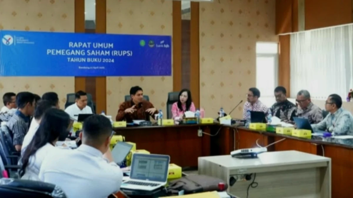 RUPS BIJ di Kantor Biro BIA Jabar beberapa waktu lalu.