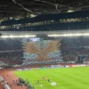 Aksi suporter Timnas Indonesai saat menghadapi Bahrain Maret lalu/Foto: Hari Priyadi/Jabar Ekspres/