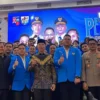 Wali Kota Bogor, Dedie A. Rachim bersama jajaran KNPI Kota Bogor. (Yudha Prananda / Jabar Ekspres)