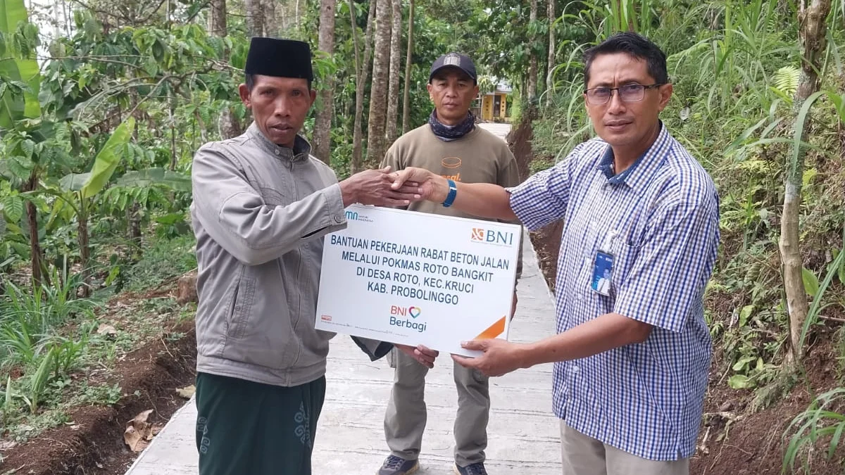 Dari Bekasi Hingga Probolinggo, BNI Bantu Perbaikan Infrastruktur Dorong Pertumbuhan Ekonomi di Desa