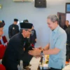 Wali Kota Bogor, Dedie A. Rachim bersama sejumlah tokoh pencak silat Kota Bogor. (Yudha Prananda / Jabar Ekspres)