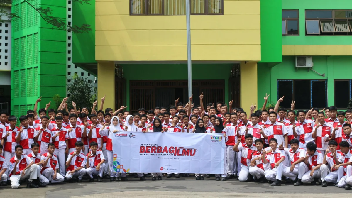Astra Honda Berbagi Ilmu bersama SMK SMK Bina Karya Mandiri 1 Bekasi