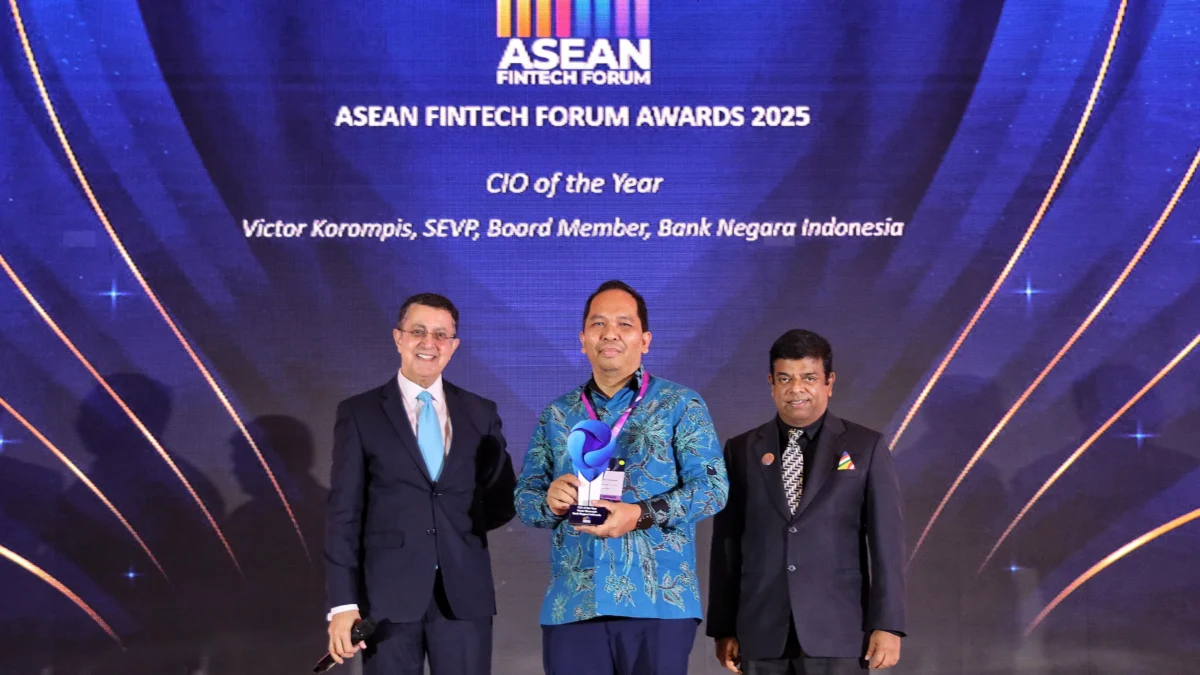 BNI Raih Penghargaan CIO of the Year di ASEAN Fintech Awards 2025, Perkuat Komitmen Transformasi