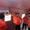 BPBD Cimahi Uji SOP dan lakukan pelatihan massal mitigasi bencana. (foto/Mong)