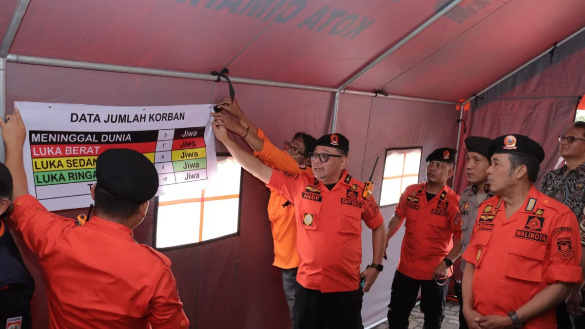 BPBD Cimahi Uji SOP dan Kesiapan Kota Lewat Pelatihan Massal Mitigasi Bencana BPBD Cimahi Uji SOP dan lakukan pelatihan massal mitigasi bencana. (foto/Mong)