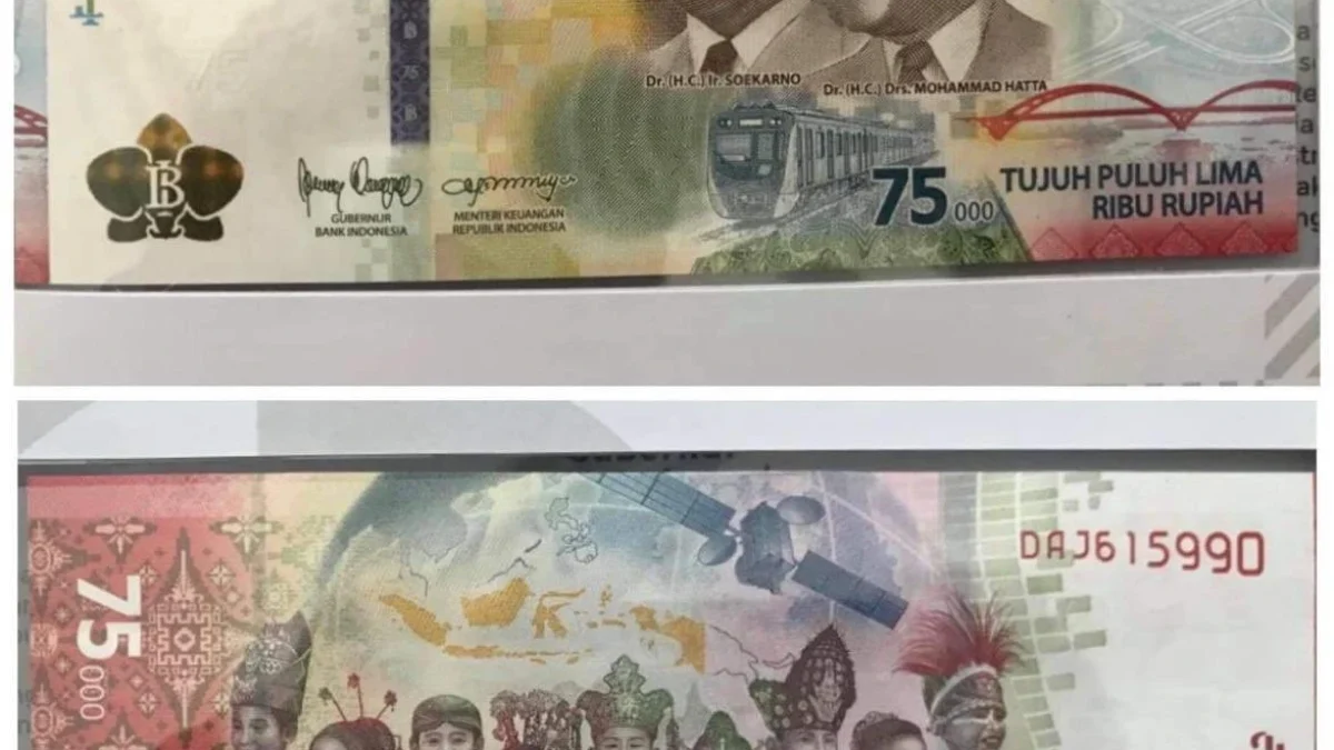 Tempat Jual Uang Pecahan Rp75.000 di Bandung yang Bernilai Jutaan Rupiah