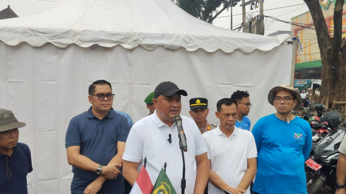 Pasar Citeureup Kini Lebih Rapi, Bupati : Hasil Kerja Sama Masyarakat dan Pemkab