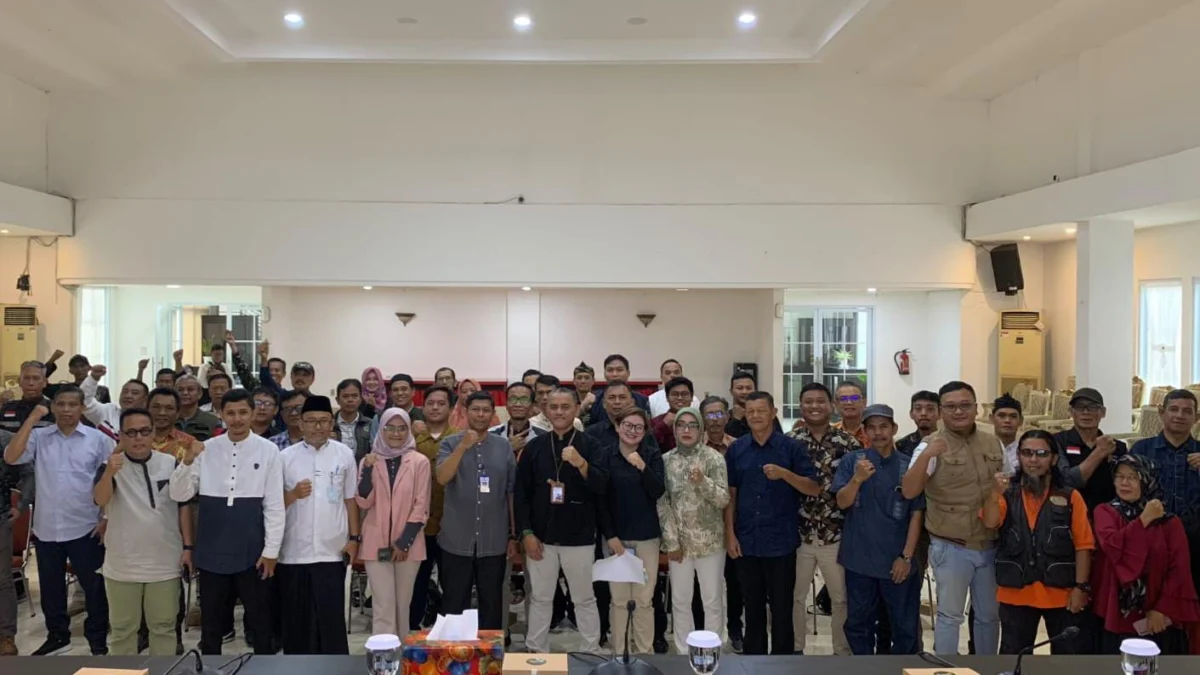 Diskominfo Kota Bogor bersama jajaran Komunitas Informasi Masyarakat. (Yudha Prananda / Jabar Ekspres)