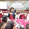 Bawaslu Kota Cimahi dalam Sosialisasi Bangun Ekosistem Demokrasi Sehat Pasca Pemilu (Istimewa)