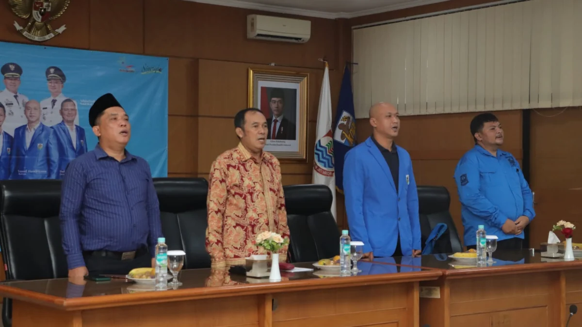Wali Kota Cimahi, Ngatiyana (Batik) saat Menghadiri Rapimpurda VII Rapat Pimpinan Paripurna Daerah DPD KNPI Kota Cimahi (Mong)