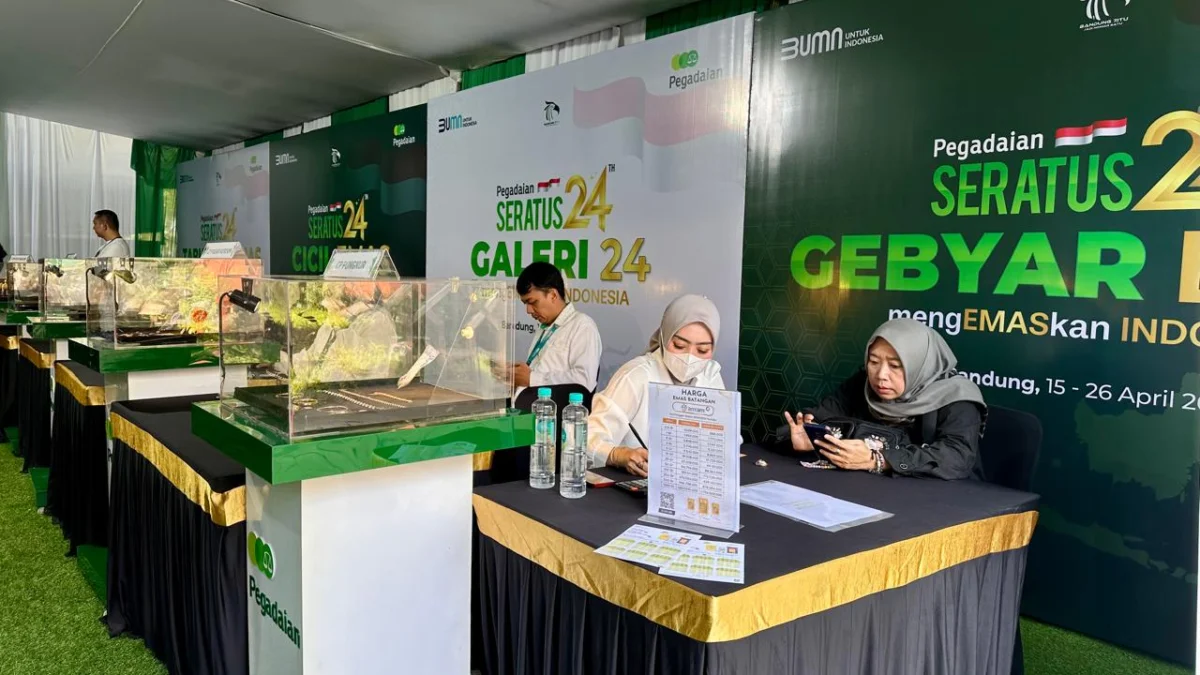 Pegadaian Kanwil Jabar Kembali Gelar Bazar Emas