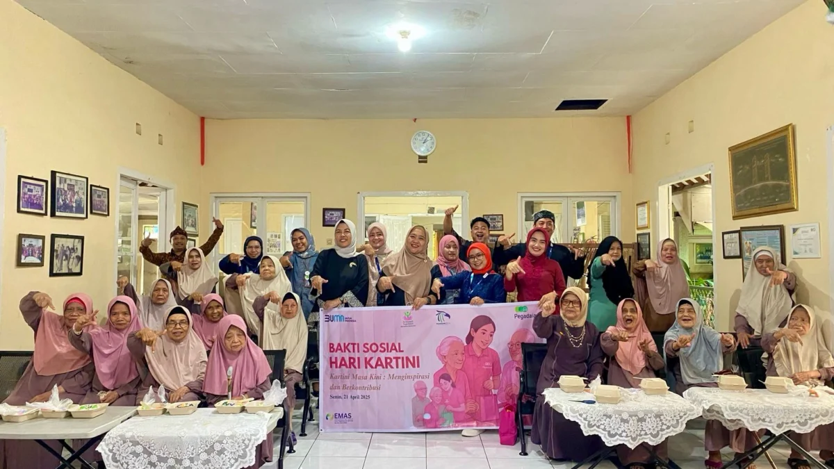 Peringati Hari Kartini, SRIKANDI Pegadaian Regional Bandung Gelar Bakti Sosial di Panti Wredha SRIKANDI Pegadaian Regional Bandung Gelar Bakti Sosial di Panti Wredha