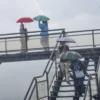 Ilustrasi: Cuaca ekstream di wilayah Jawa Barat. Foto: Dimas Rachmatsyah / Jabar Ekspres