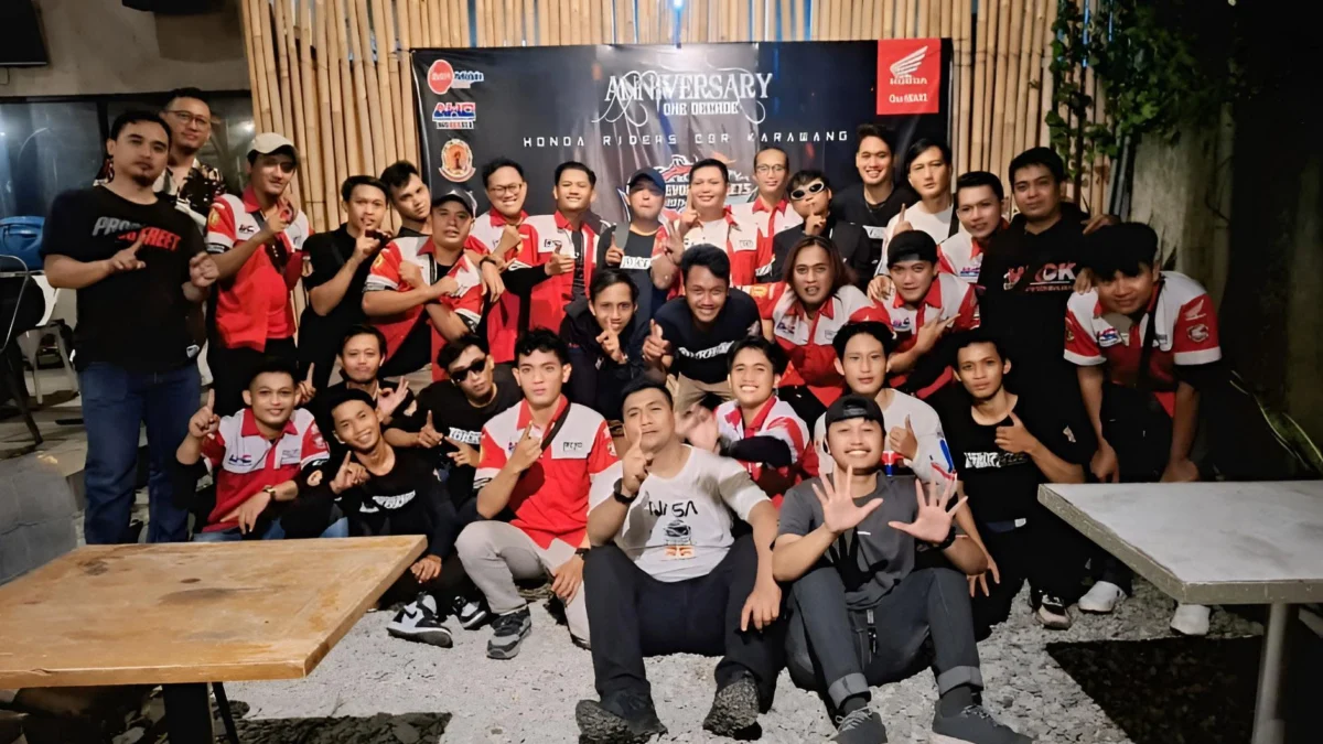 Anniversary One Decade Honda Riders CBR Karawang (HRCK)