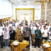 Puluhan Pejabat Eselon II dan II di lingkungan Pemkot Bogor mengikuti Bimtek Keluarga Berintegritas yang digelar KPK. (Yudha Prananda / Jabar Ekspres)