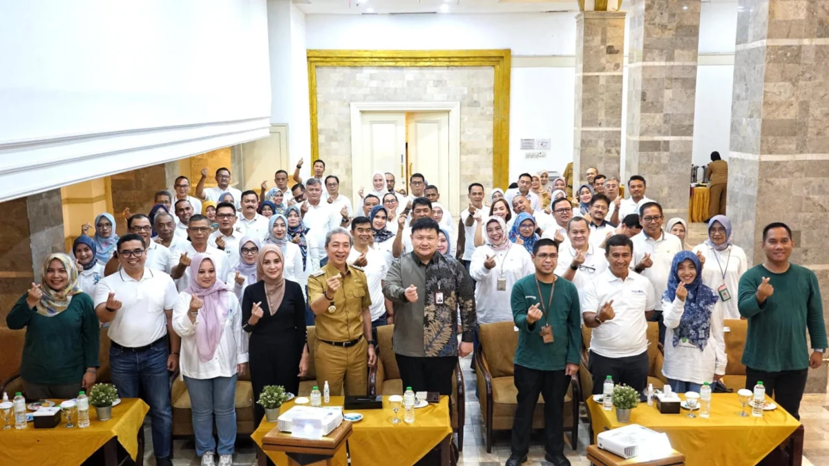 Perkuat Budaya Antikorupsi, KPK dan Pemkot Bogor Bangun Ketahanan Integritas dari Keluarga ASN Puluhan Pejabat Eselon II dan II di lingkungan Pemkot Bogor mengikuti Bimtek Keluarga Berintegritas yang digelar KPK. (Yudha Prananda / Jabar Ekspres)