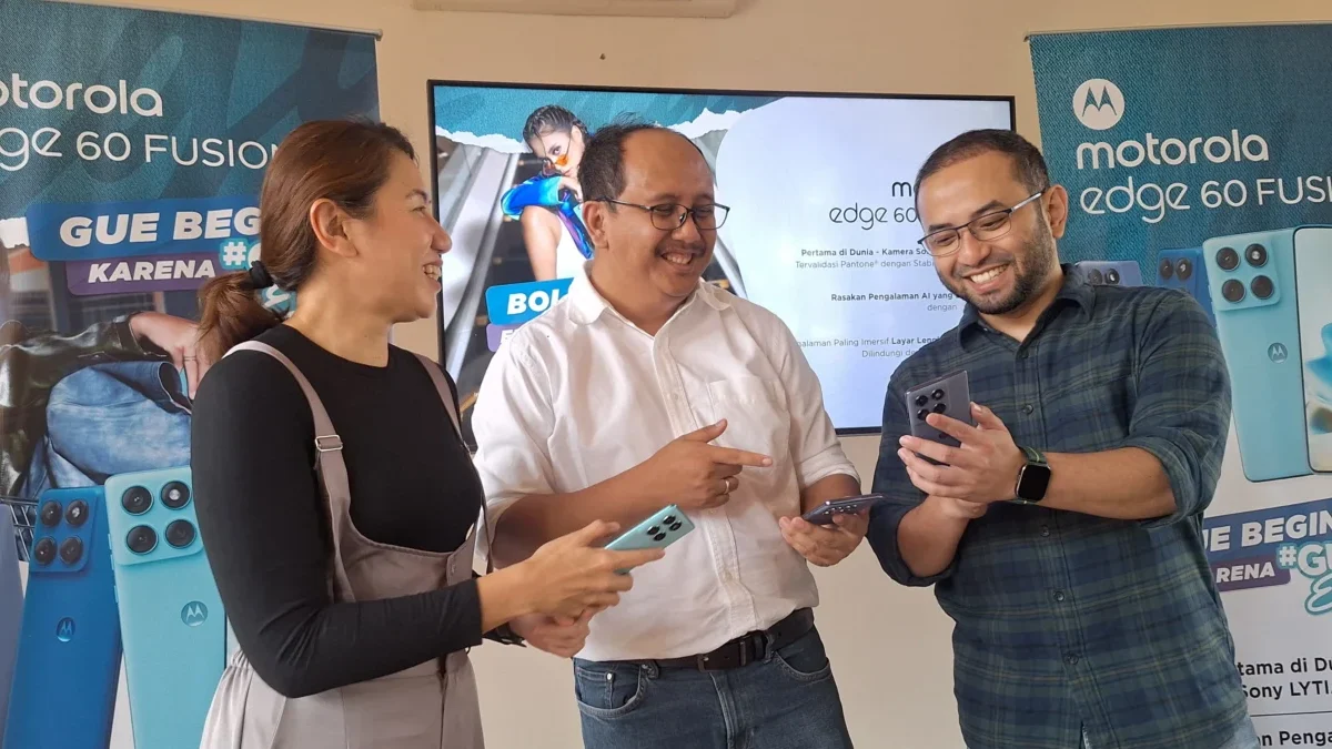 Lebih dari Sekadar Smartphone, Ini Alasan Motorola Edge 60 FUSION Layak Dimiliki untuk Tampil Makin Edgy! Lebih dari Sekadar Smartphone, Ini Alasan Motorola Edge 60 FUSION Layak Dimiliki untuk Tampil Makin Edgy!