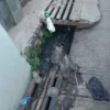 Buruknya Saluran Drainase di Desa Sariwangi jadi Sorotan Perbanusa (Mong)