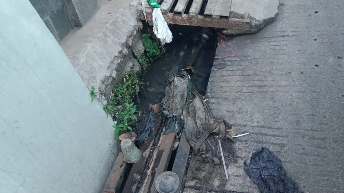 Buruknya Saluran Drainase di Desa Sariwangi jadi Sorotan Perbanusa (Mong)