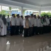 Kepengurusan MUI Kota Banjar periode 2025-2030 resmi dikukuhkan di Pendopo Kota Banjar belum lama ini. (Cecep Herdi/Jabar Ekspres)