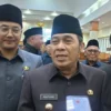 Wali Kota Cimahi, Ngatiyana saat Ditemui di Gedung DPRD Cimahi (Mong)