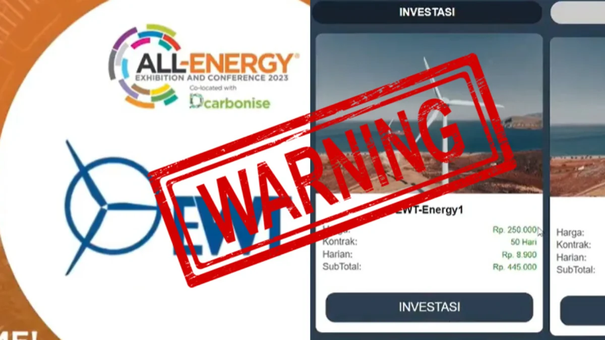Modus Penipuan EWT Energy