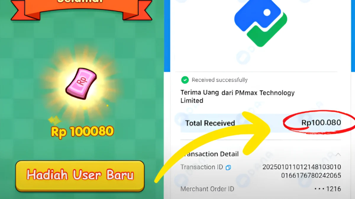Aplikasi Penghasil Uang 2025 Memberi Rp100 Ribu Saldo Ewallet untuk Pengguna Baru Aplikasi Penghasil Uang 2025 Memberi Rp100 Ribu Saldo Ewallet untuk Pengguna Baru