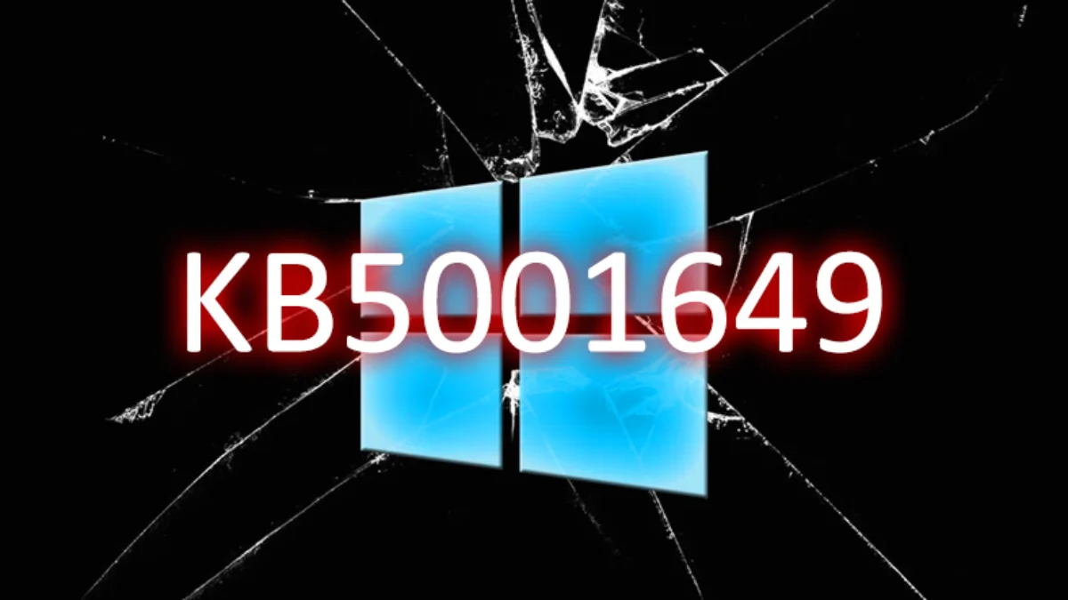 Instal File Windows Update KB5001649