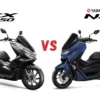 Perbandingan Honda PCX vs Yamaha Nmax 2025, ini Plus dan Minus Keduanya