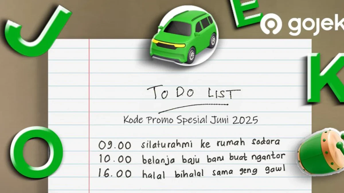 18 Kode Promo Gojek, Goride, Gocar, Gosend, dan Gofood Hari Ini Juni 2025