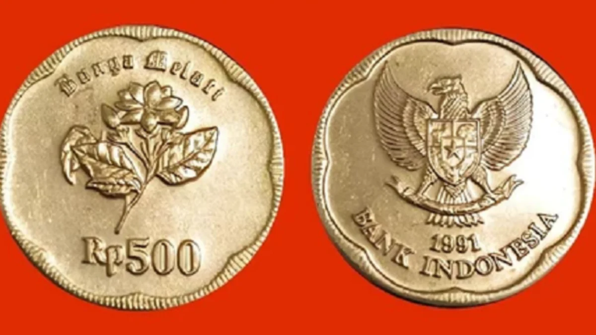 Daripada Berdebu, Jual Koin Rp500 Bunga Melati dengan Harga Ekslusif di Tempat Ini
