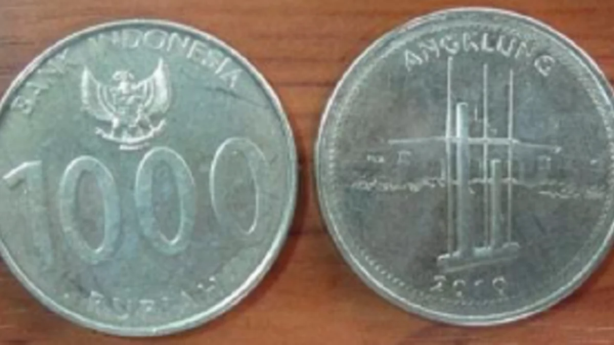 Benarkah Koin Angklung 1000 Rupiah Bisa Laku Rp 4 Jutaan per Keping? Cek Infonya