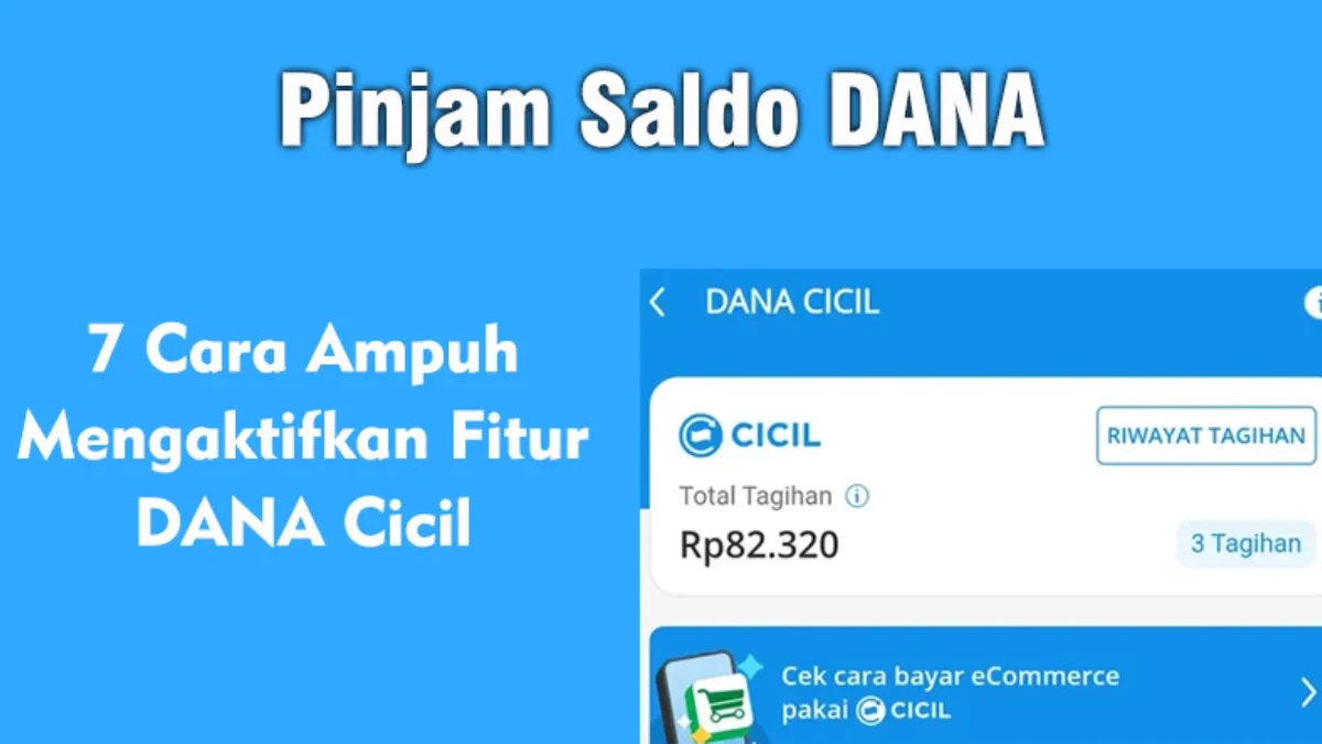 Langkah Mudah Agar Fitur Dana Cicil Muncul