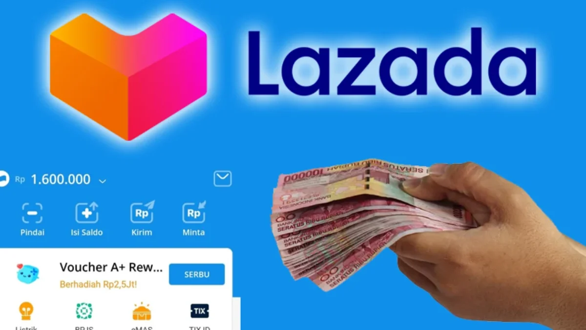 Pengajuan Pinjaman Saldo Dana di Lazada