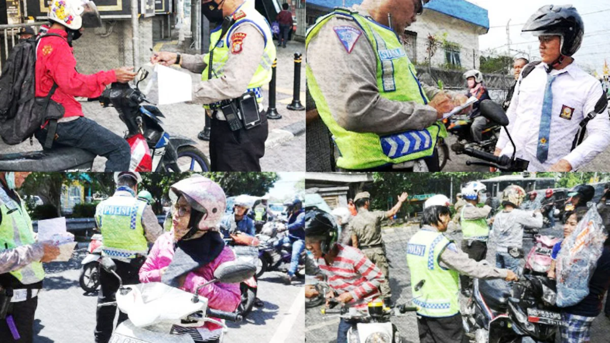 Polisi Lebih Sering Menilang Motor Daripada Mobil