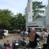Foto:Ist. Suasana Halaman RS Pameungpeuk Kabupaten Garut saat menerima korban ledakan amunisi bekas