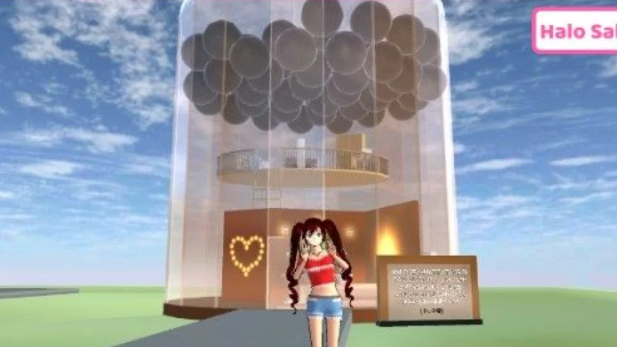 Tutorial Membangun Rumah Boba Aesthetic di Sakura School Simulator