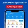 Cek Link Saldo DANA Kaget Rp250.000 Gratis Untukmu!