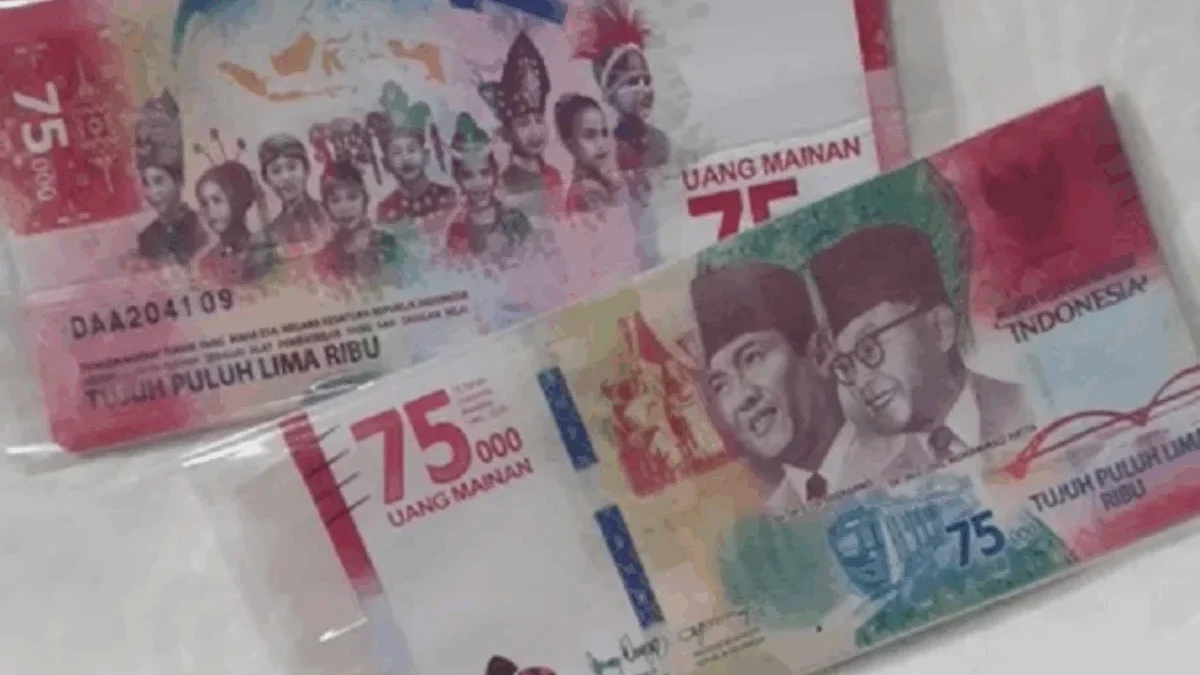 Sekarang Uang 75 Ribu Rupiah Jadi Buruan Kolektor Dunia, Harganya Tembus Rp75 Juta?