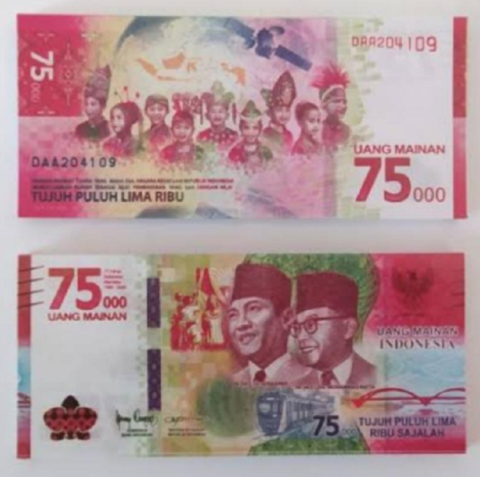 Punya Uang Pecahan 75 Ribu Rupiah, Bisa Laku Jutaan! Ini Lokasi Jual ...