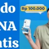 Cairkan Saldo DANA Gratis 100 Ribu Lewat Game Penghasil Uang