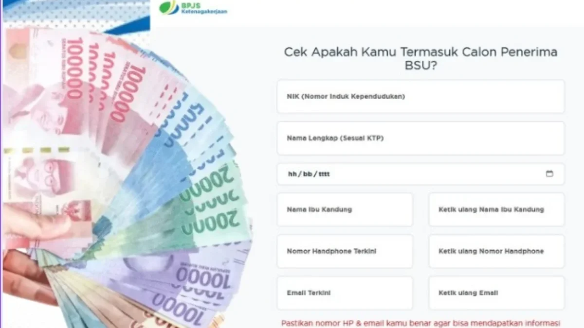Ini Link Untuk mengecek daftar penerima BSU tahun 2025.