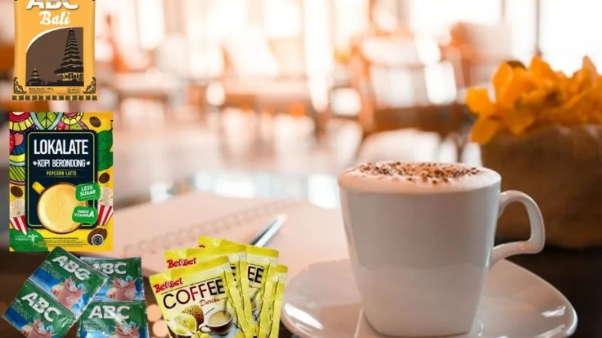 Aneka kopi sachet dengan citarasa unik.