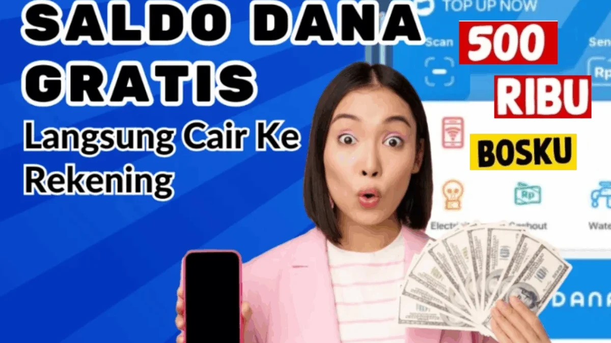 Begini Cara Dapat Saldo DANA Gratis Sampai Rp500.000