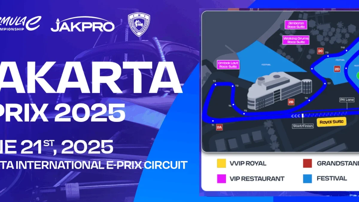 Segini Harga Tiket Jakarta E-Prix 2025