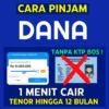 Cara Pinjam Saldo DANA hingga Rp10 Juta Tanpa KTP