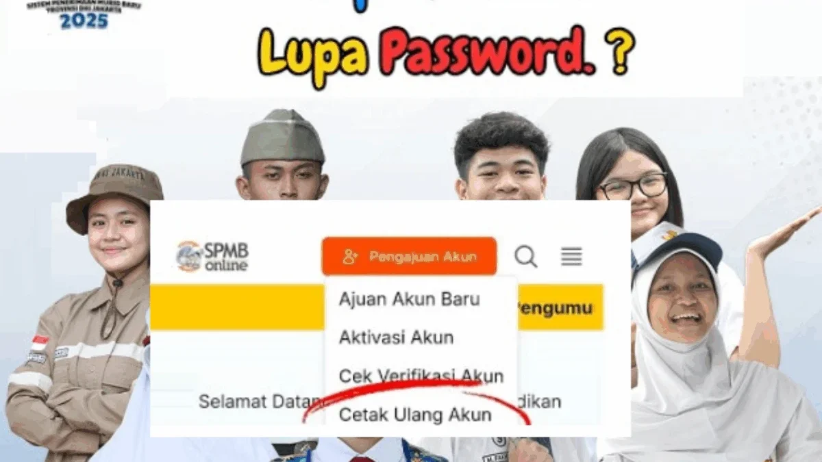 Ini Solusi Lupa Cetak Bukti Pengajuan Akun SPMB Jakarta 2025 untuk Calon Murid Baru Ini Solusi Lupa Cetak Bukti Pengajuan Akun SPMB Jakarta 2025 untuk Calon Murid Baru