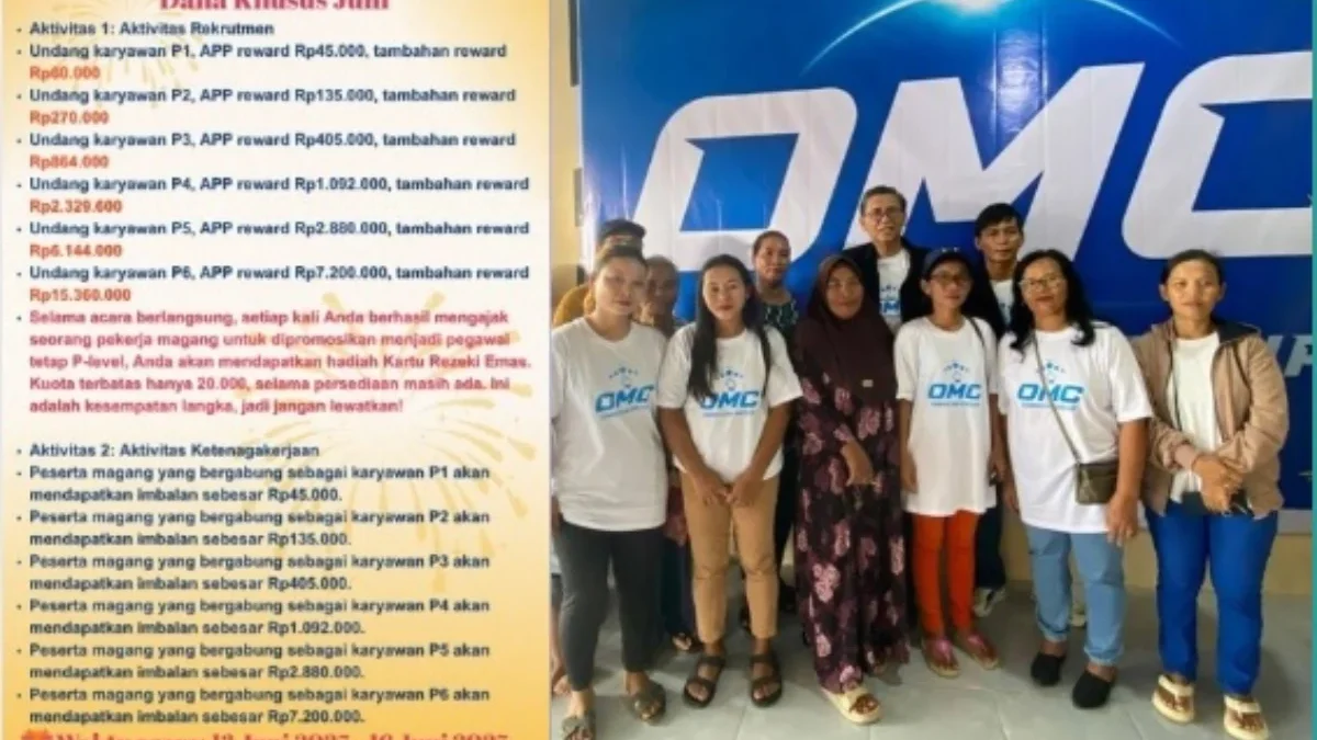 Aplikasi OMC yang Tengah gelar Even Reward DANA khusus bulan Juni.