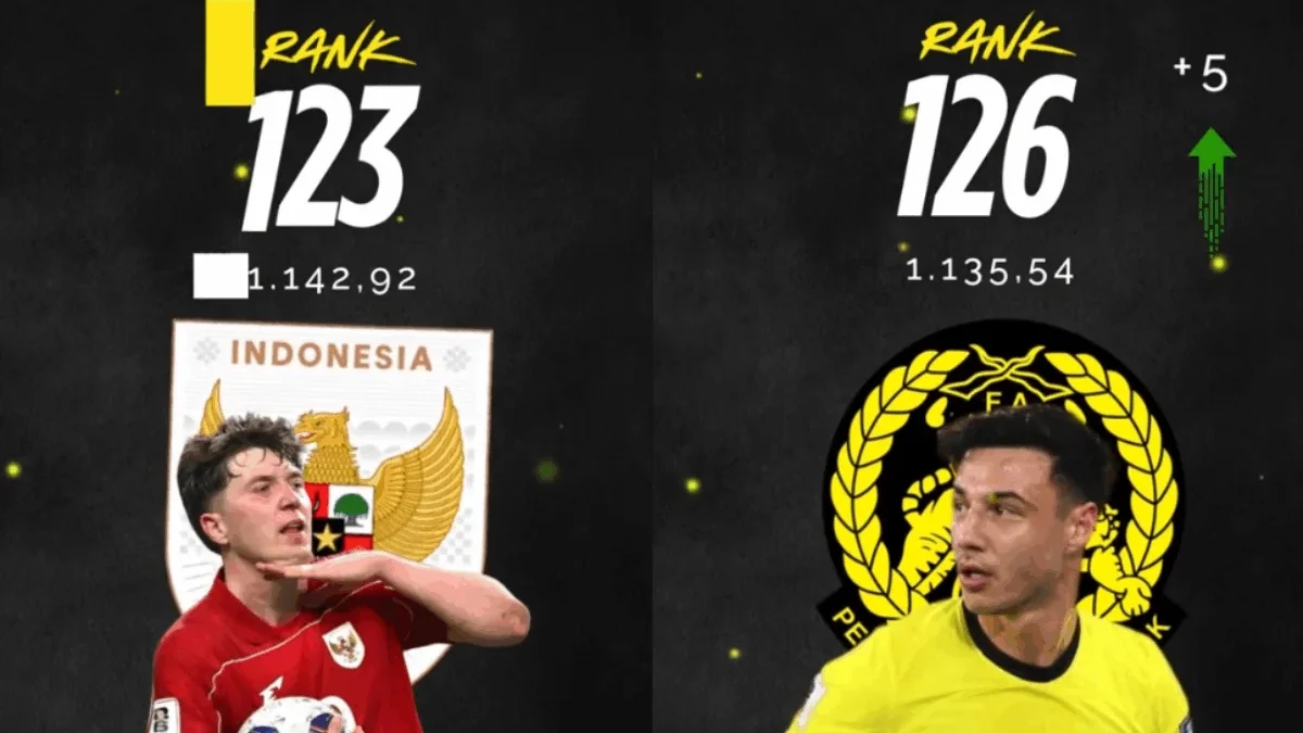 Malaysia Naik Tapi Masih Jauh dari Indonesia? Siapa Raja ASEAN Sebenarnya? Update Ranking FIFA